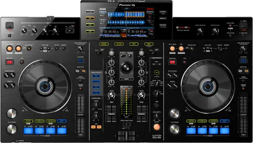 Pioneer DJ XDJ-RX 2-channel all-in-one DJ system control panel, top view