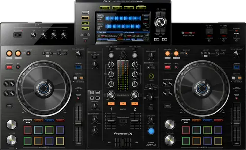 Pioneer DJ XDJ-RX2 2-channel all-in-one DJ system control panel, top view